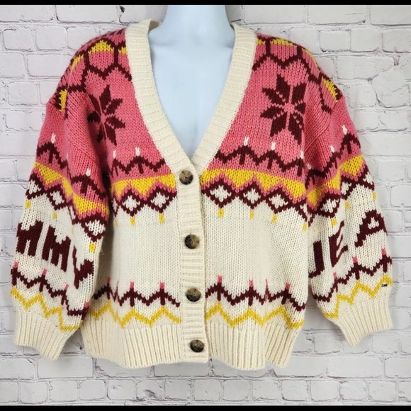 Tommy Hilfiger Sweaters - TOMMY JEANS FAIR ISLE CARDIGAN